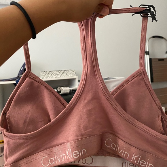 Pink Calvin Klein Bralette - Picture 2 of 3